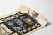 Vintage-Poster G. Kiefer & Cie - Wanddekoration aus Porzellan und Kristall