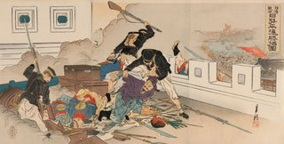 gata Gekk - SinoJapanese War Japanese Forces at the Victorious Capture of Pyeongyang.webp