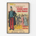 Vintage-Poster des Riesen-Tambourmajors der Französischen Armee