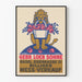 Vintage-Löwen-Blumenposter – Wanddekoration Gébr. Loeb Söhne