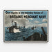 Britannischer Handelsposter – Alltagsheld — gerahmtes Bild an der Wand