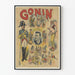 Vintage-Poster GONIN in seinen Kreationen – Künstlerische Wanddekoration