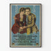 Vintage-Poster des Films Good-Bye Bill mit nostalgischem Paar