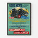 Vintage-Poster Zug Orange Blossom Specials in Florida