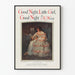 Vintage-Poster Good Night Little Girl von J.C. Macy