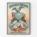 Vintage-Poster Gotfried Krueger Bock Bier Brauerei Newark N.J.