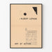 Vintage-Goya-Gedenkposter von Albert Lepage