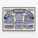 Vintage-Poster des großen Neuilly-Grand-Bazars in Guiche — gerahmtes Bild an der Wand