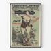 Vintage-Poster des großen Konzerts am Zifferblatt – L'Homme Canon Bazin