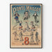 Vintage-Poster Großes Konzert Porte Maillot 8 Uhr