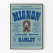 Vintage-Poster Opern-Mignon Imperialtheater