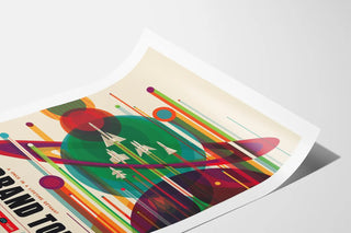 Poster Wanddekoration Große Tour des Sonnensystems Artem Legrand
