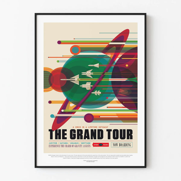 Poster Wanddekoration Große Tour des Sonnensystems Artem Legrand