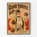 Vintage-Poster Große Ölmühle Neuilly (Seine) für Wanddekoration