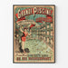 Vintage-Poster Piscine Rochechouart - Retro-Wanddekoration