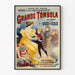 Altes Poster Große Tombola Paris - Vintage Wanddekoration