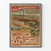 Vintage-Poster Große Mechanische Ziegelei Schmerber & Co Illfurt Ober-Elsass