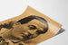 Vintage-Poster Porträt von H. Plessis - Retro-Wanddekoration