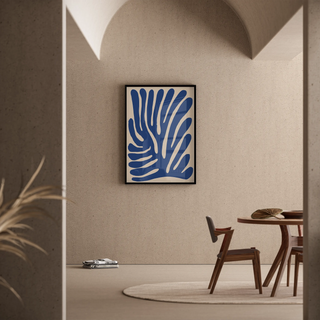 Bohemian Poster - Blue Vibrations