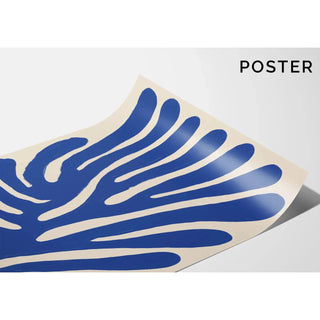 Bohemian Poster - Blue Vibrations