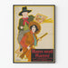 Vintage-Poster Hans und Hanni mit farbenfroher Illustration