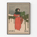 Vintage-Poster Harper's Bazar Weihnachten 1894 Wanddekoration