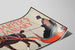Vintage-Poster von Harper's Januar mit Pferd und Schlitten — Ansicht des Kunstwerks