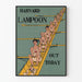 Vintage-Poster der Harvard Lampoon Ruderteam