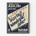 Vintage-Poster des Theaters Mayan „Having Wonderful Time“ – Retro-Wanddekoration