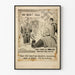Vintage-Militärposter He Won't Talk - Historische Wanddekoration