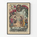 Vintage-Poster Le Roi de Carreau Théâtre des Nouveautés