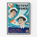 Vintage-Kinoposter Luften Titaner Hell Divers Wanddekoration