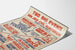 Vintage-Poster für Veranstaltung im Theater und Tanz im San Jose Civic Auditorium