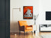 Vintage-Poster Hémagénine Giraud Kraftskulptur Antik