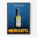 Vintage-Poster Tonique Hemostyl für Wanddekoration