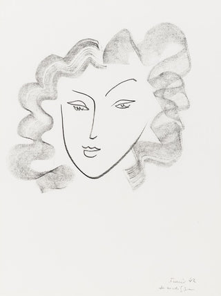 Chevelure ruban de fumée, 1942 – Henri Matisse
