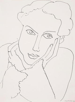 Femme pensive, 1936 – Henri Matisse