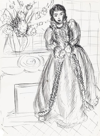 Femme en robe longue, Lydia, 1937 – Henri Matisse