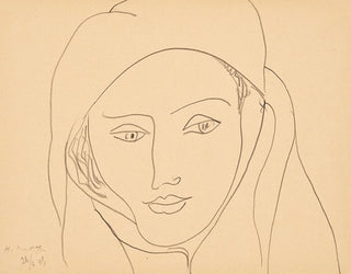 Tête voilée, 1945 – Henri Matisse