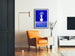 Vintage-Poster Hépatrol Anämie in Blau und Rosa