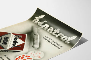 Vintage-Poster Hépatrol - Kalbfleisch-Extrakt für Anämien und Leberinsuffizienz