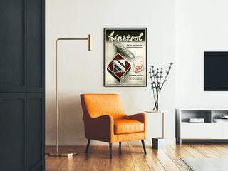 Vintage-Poster Hépatrol - Kalbfleisch-Extrakt für Anämien und Leberinsuffizienz