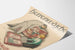 Vintage-Poster Herrenwäsche 4 Jahreszeiten zur Wanddekoration