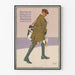 Vintage-Poster Hermann Scherrer Sporting Tailor München dekorativ