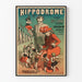 Vintage-Poster Hippodrom Pont de l'Alma - Ausstellung der Acht Tiroler Zwerge
