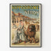 Vintage-Poster Hippodrom Nero Historische Wanddekoration