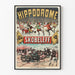 Vintage-Poster Hippodrom Skobeleff Dekorativ