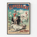 Vintage-Wanddekoration: Hippodrom-Poster Jenny O’Brien und ihre Tauben