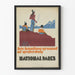 Poster Nationalparks – Sein Jagdrevier von gestern