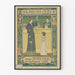 Vintage-Poster Hollandischer Kakao - Retro-Wanddekoration im Jugendstil